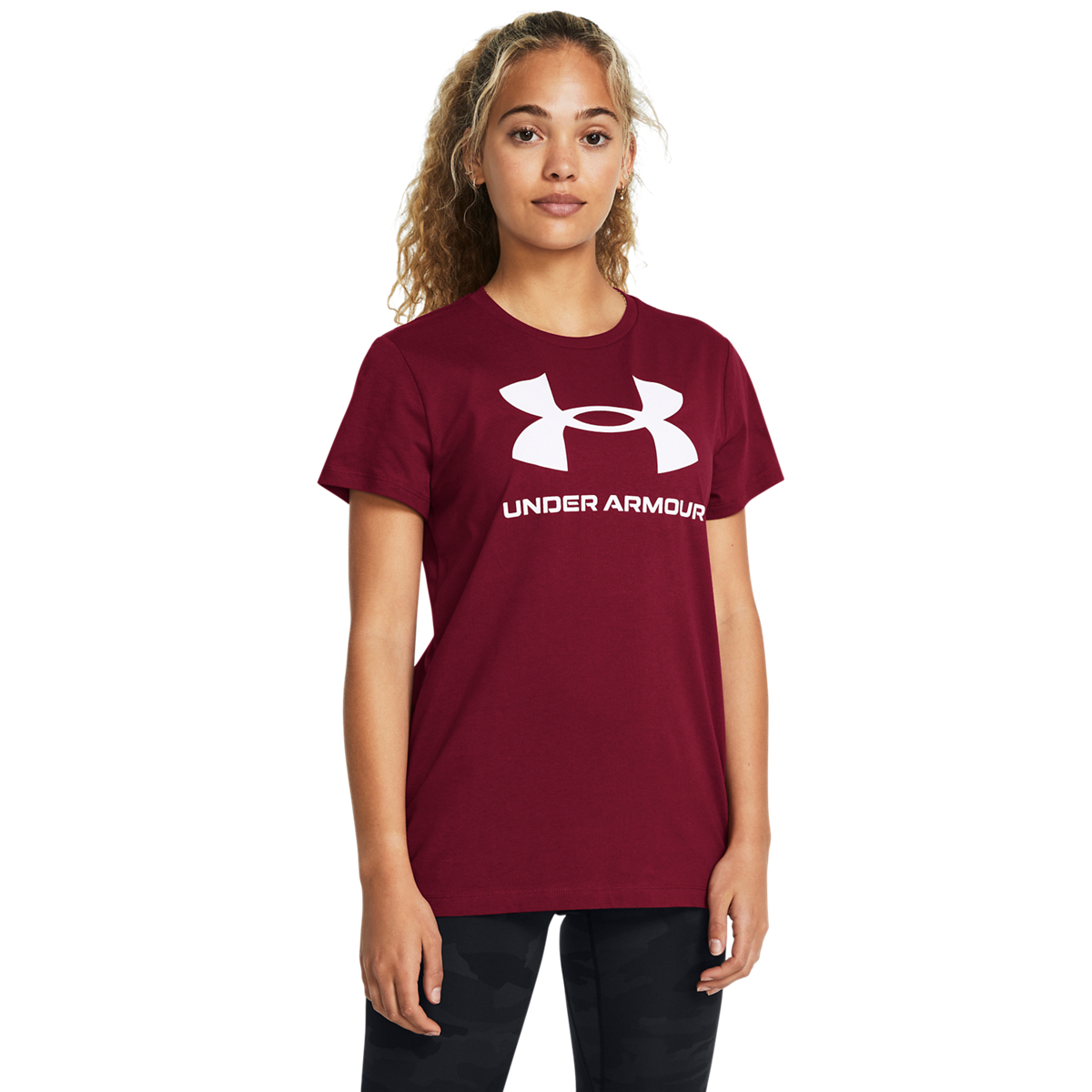 MAJICA UNDER ARMOUR UA W SPORTSTYLE LOGO SS W 