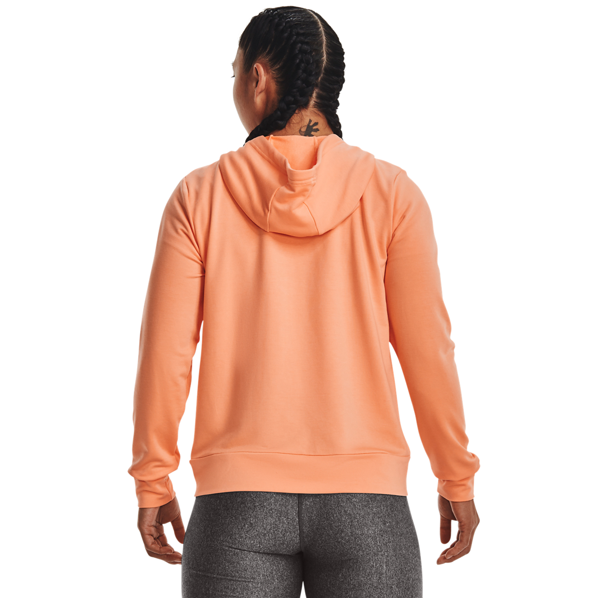 DUKS UNDER ARMOUR RIVAL TERRY FZ HOODIE W 