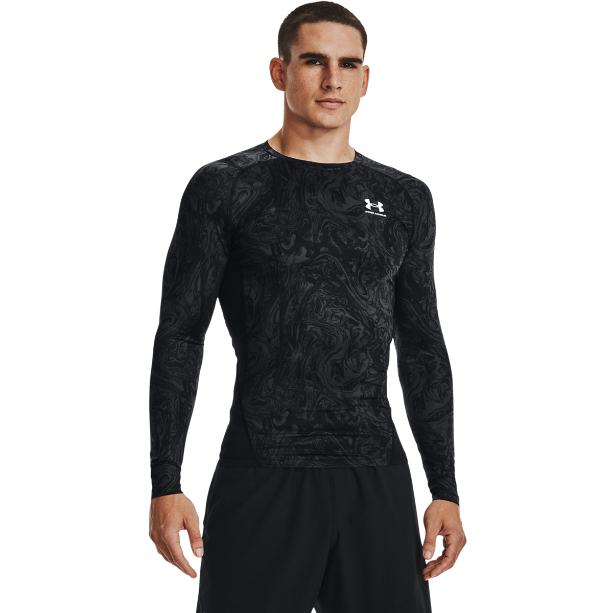 MAJICA UNDER ARMOUR UA HG ARMOUR COMP PRINT LS M 