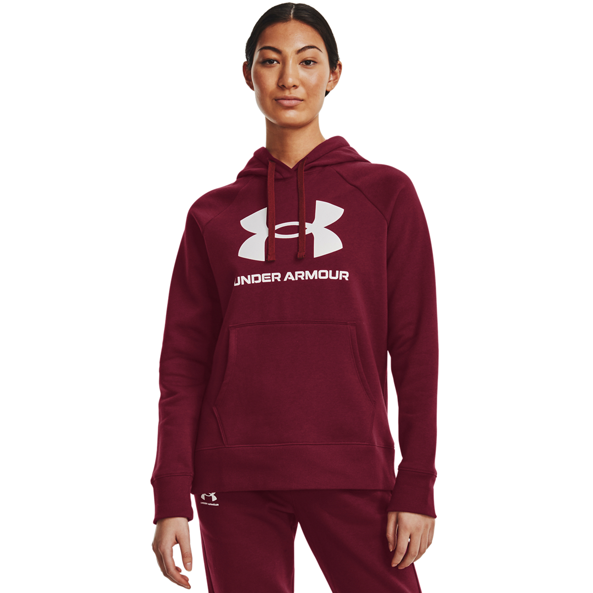 DUKS UNDER ARMOUR RIVAL FLEECE LOCK-UP HOODIE W