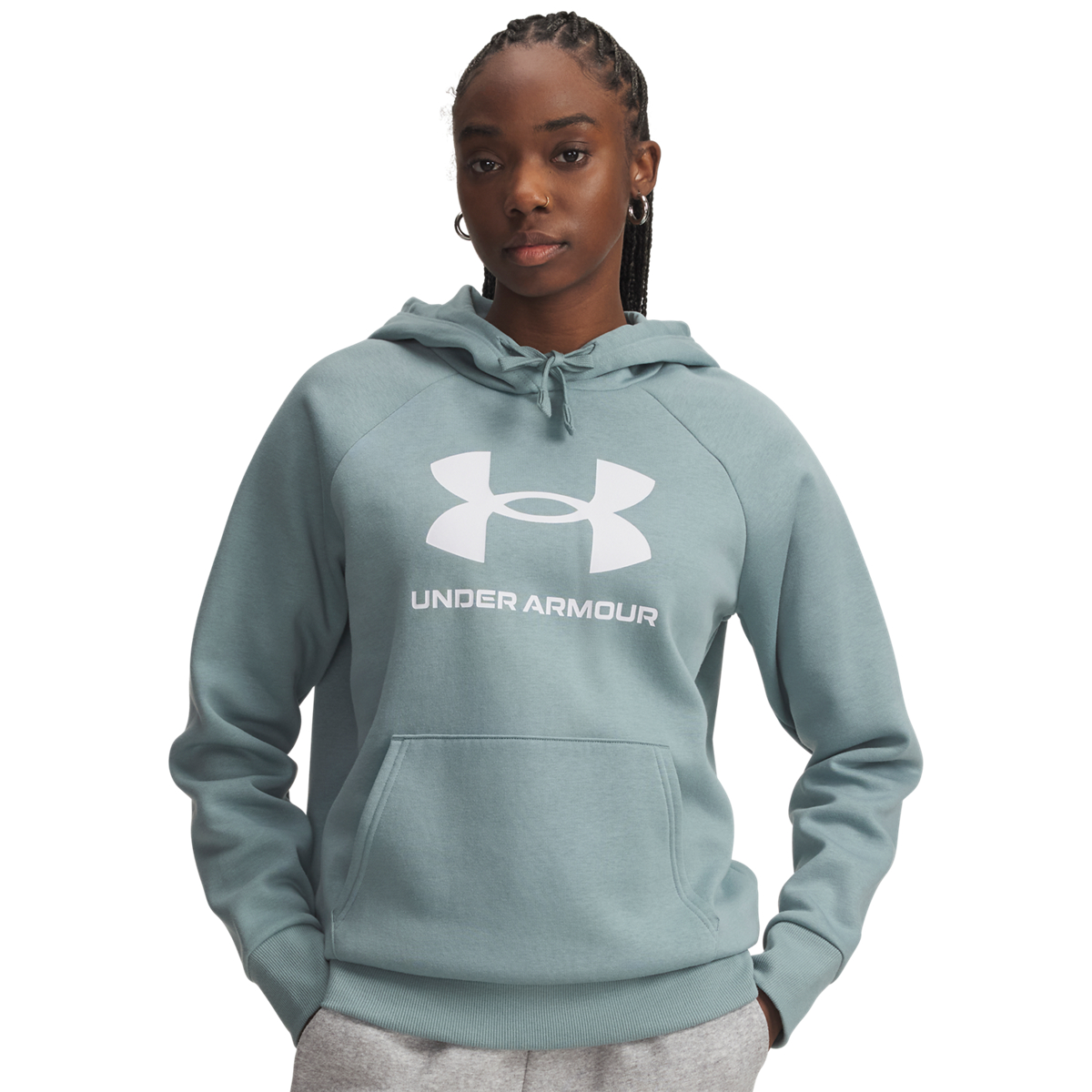 DUKS UNDER ARMOUR UA RIVAL FLEECE BIG LOGO HD W 