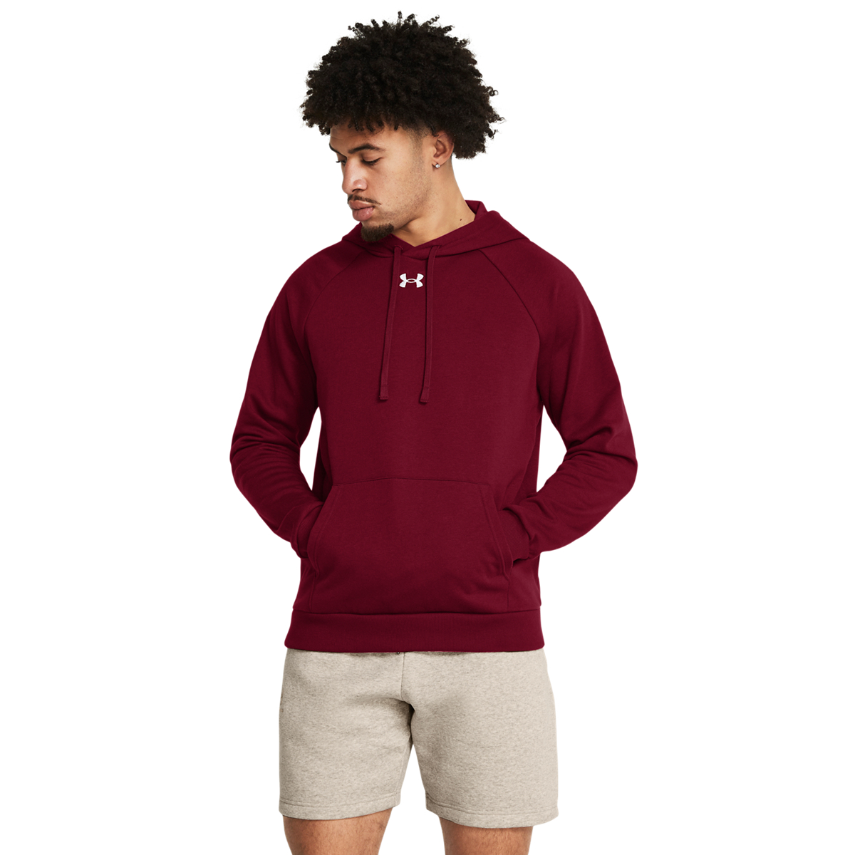 DUKS UNDER ARMOUR UA RIVAL FLEECE HOODIE M 