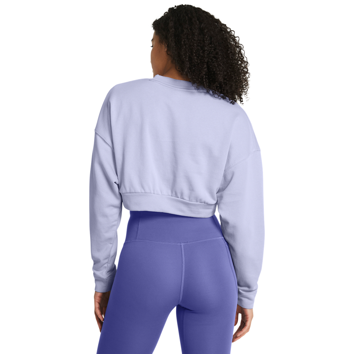 DUKS UNDER ARMOUR UA RIVAL TERRY OS CROP CRW W 