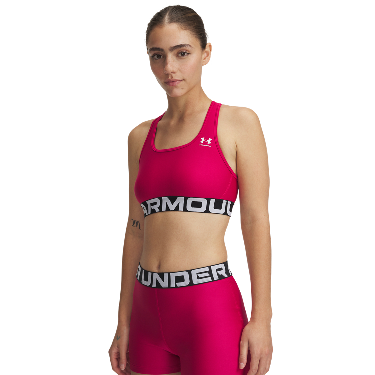 TOP UNDER ARMOUR UA HG MID BRANDED W 