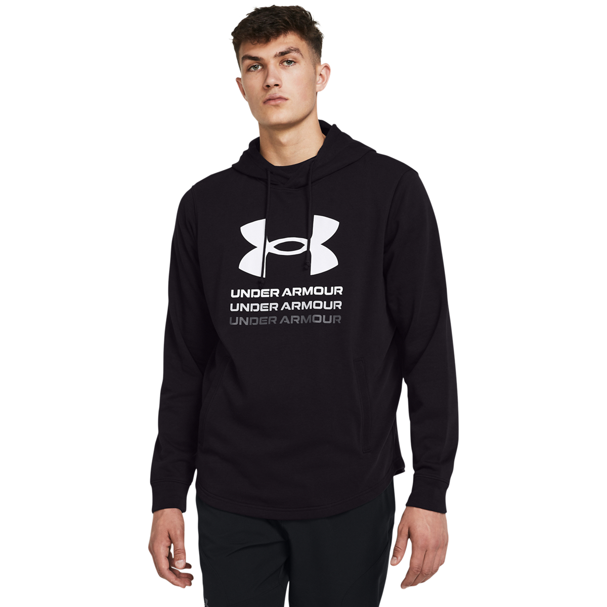 DUKS UNDER ARMOUR UA RIVAL TERRY GRAPHIC HOOD M 
