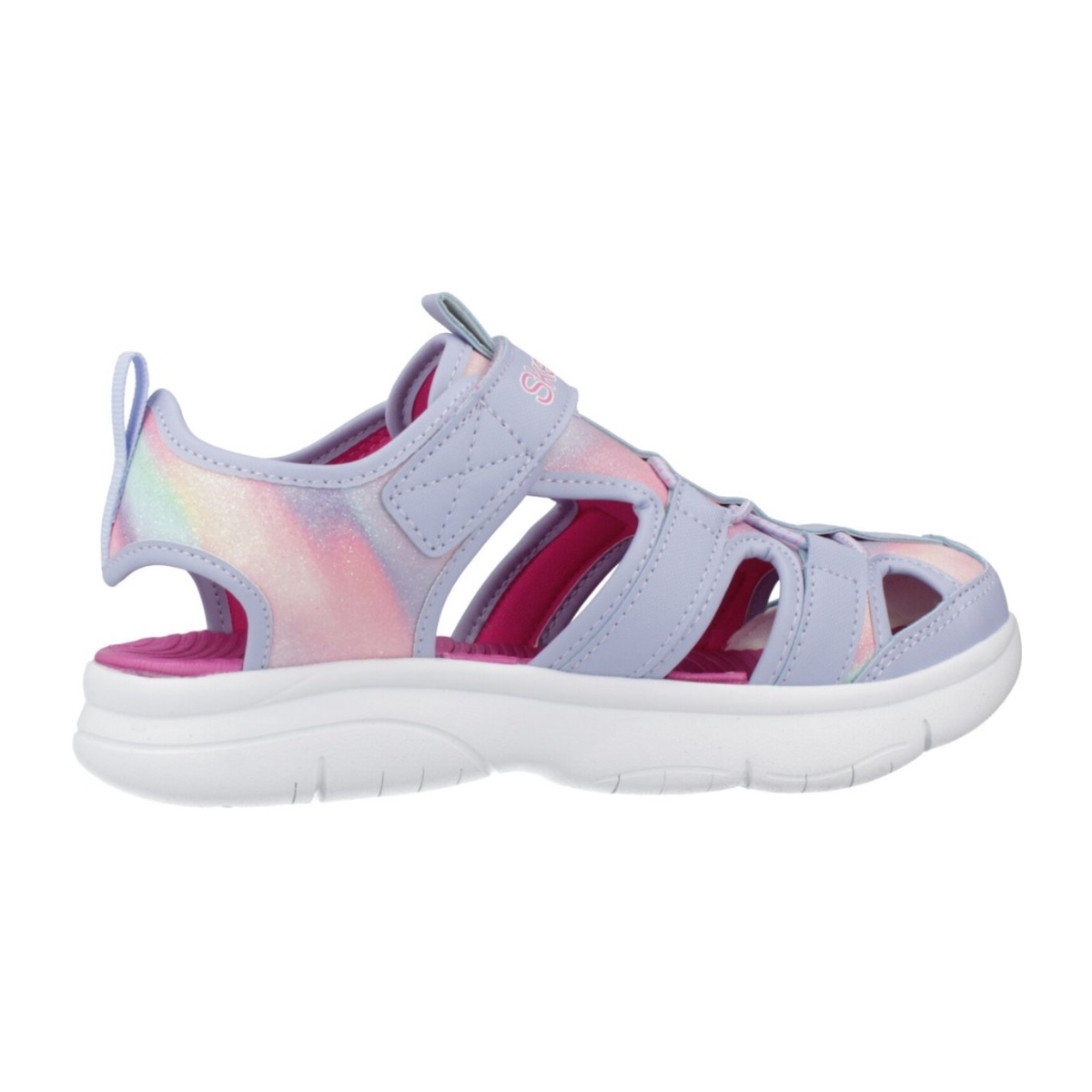 SANDALE SKECHERS FLEX SPLASH - DAYLIGHT SHIMMER GPG