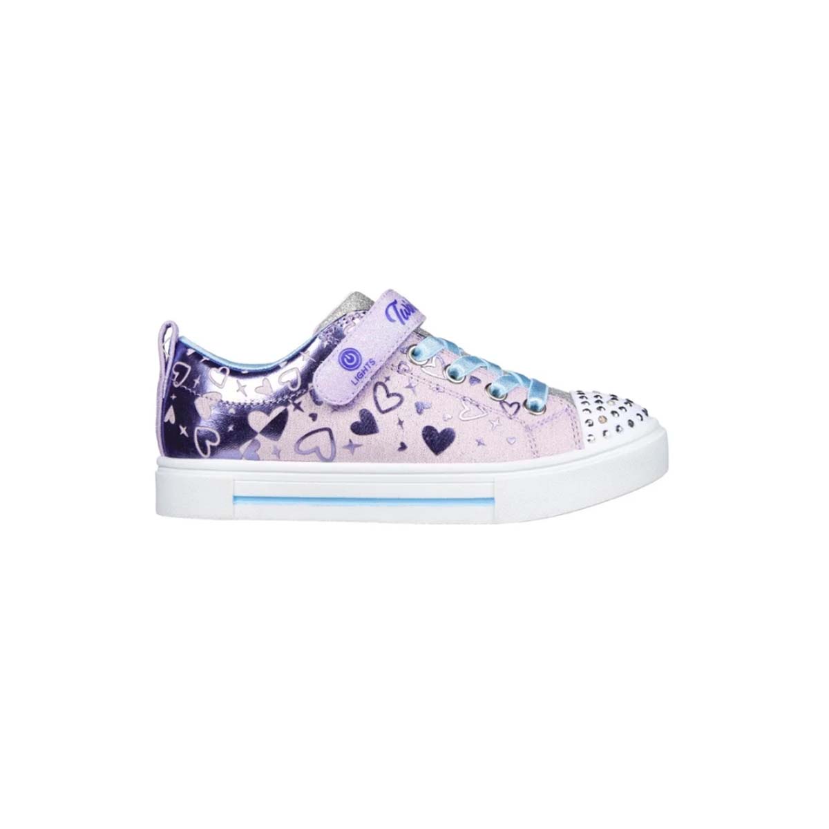PATIKE SKECHERS TWINKLE SPARKS - HEATHER CHAR GP 