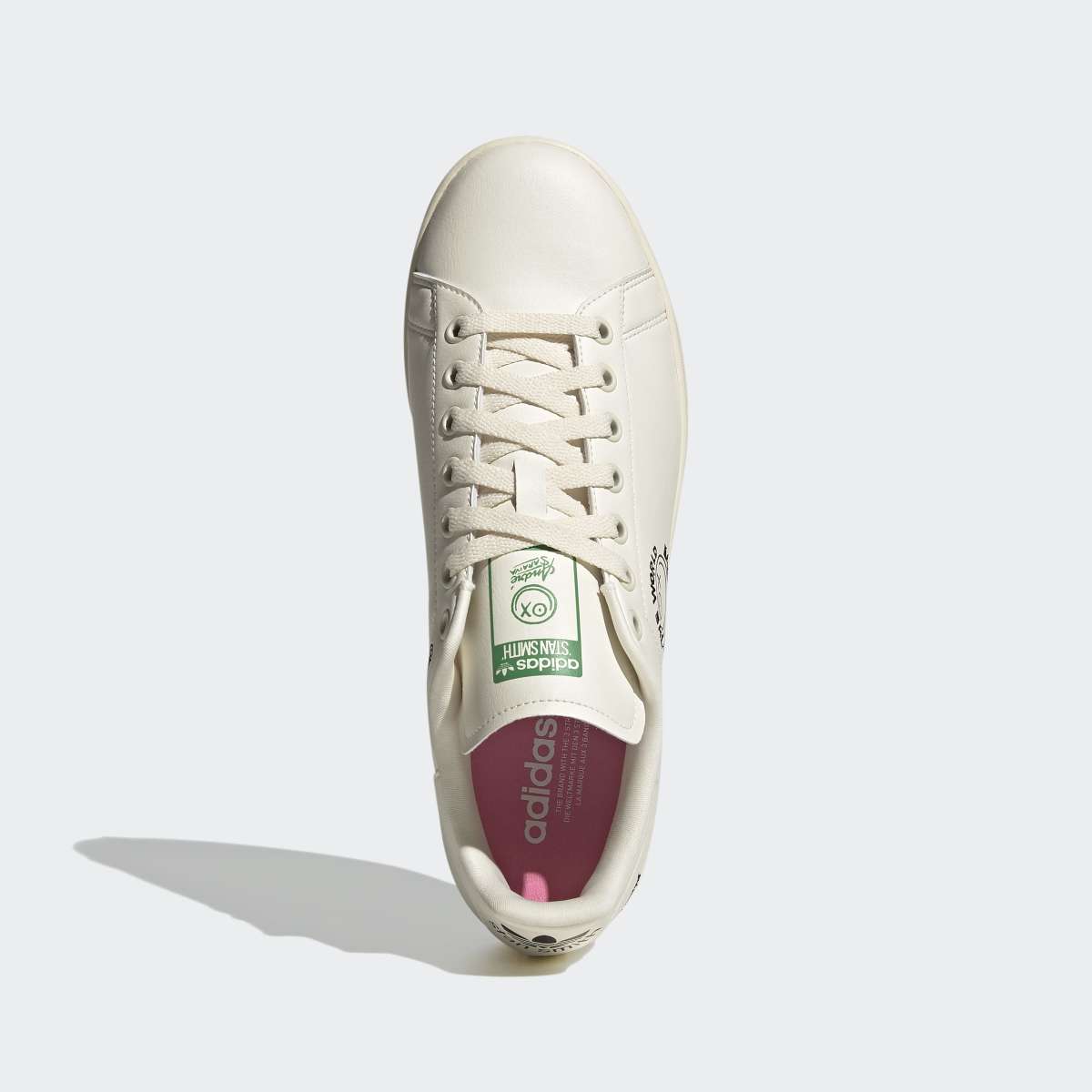 PATIKE ADIDAS ANDRE SARAIVA X STAN SMITH THE WORLD NEEDS LOVE U 