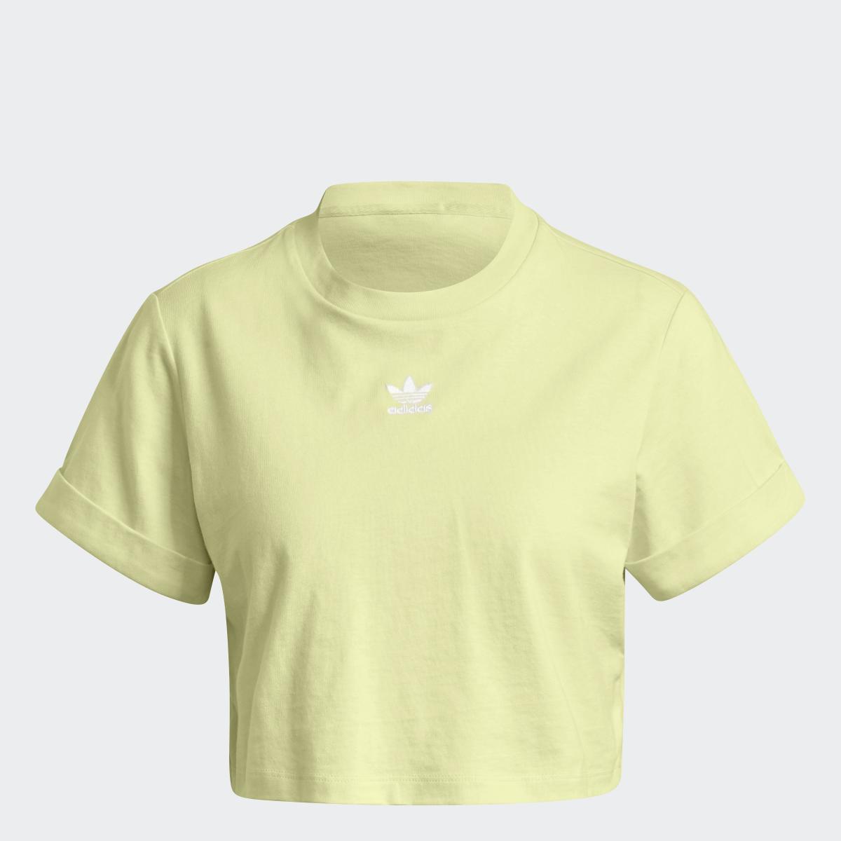 MAJICA ADIDAS ADICOLOR ESSENTIALS CROPPED TEE W 