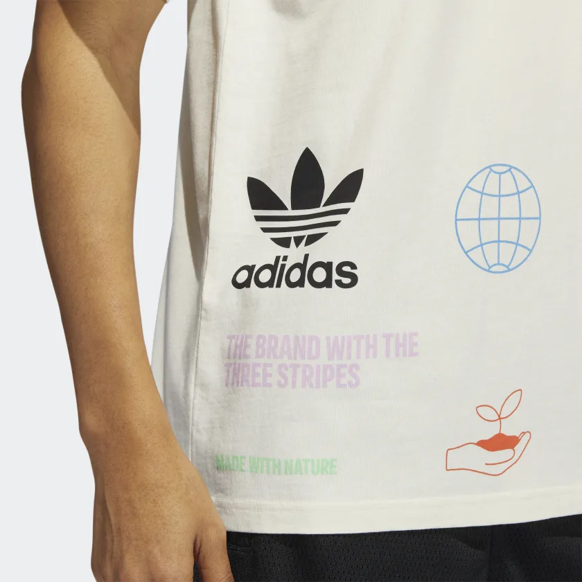MAJICA ADIDAS MW NATURE LOGO M 