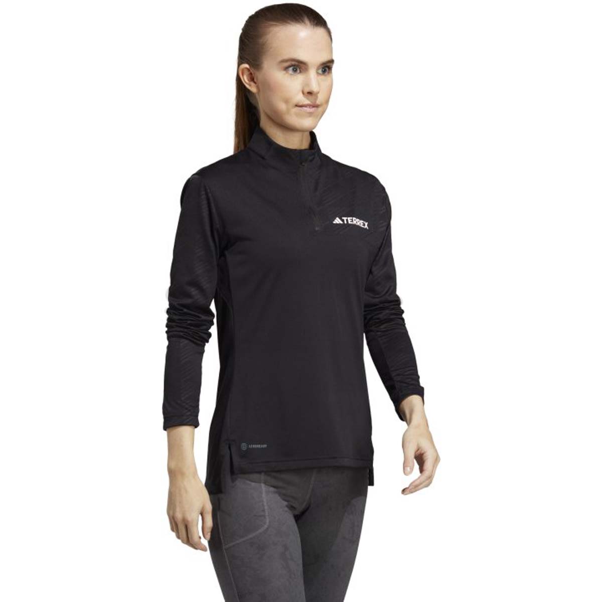 MAJICA ADIDAS W MT HALF ZI LS W 
