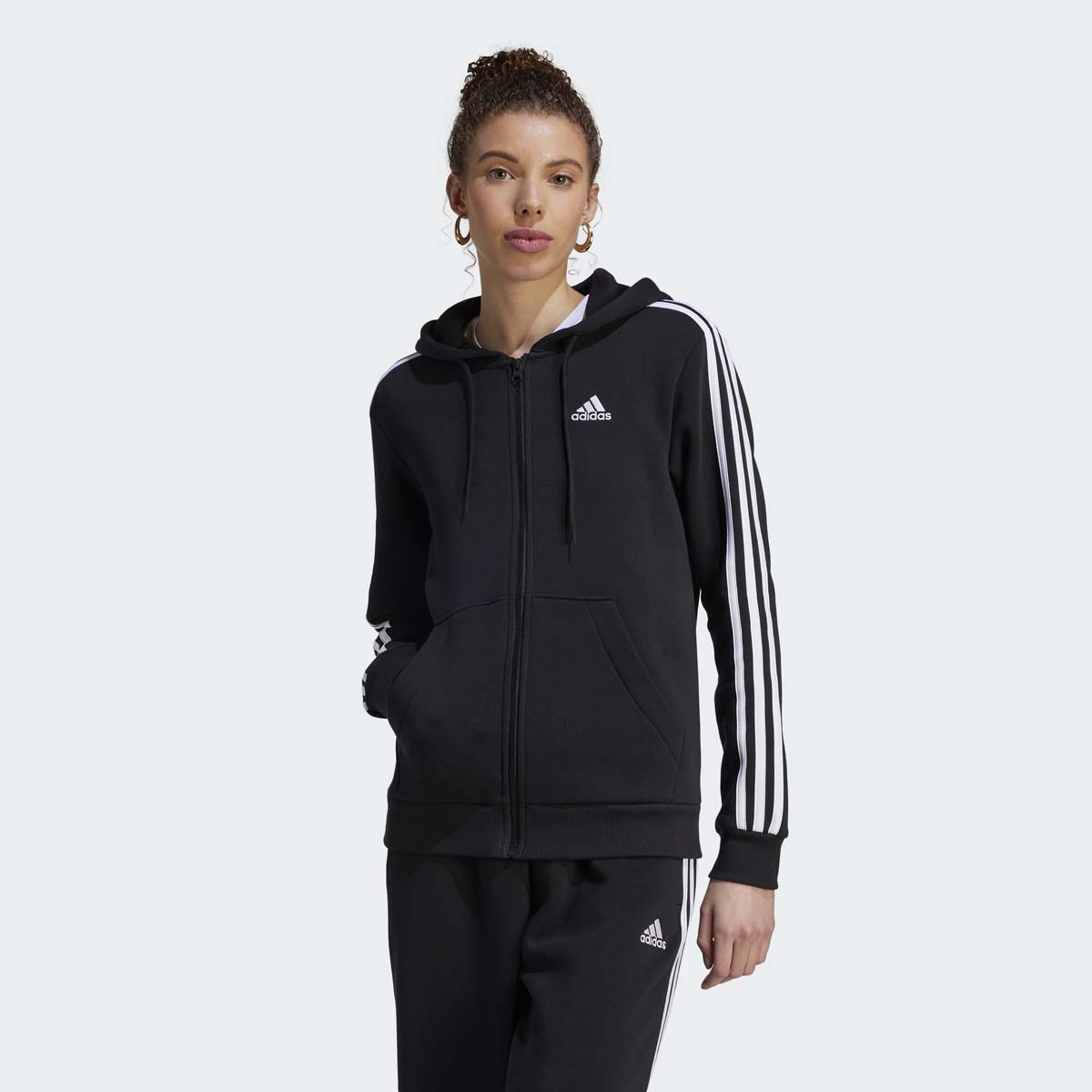 DUKS ADIDAS W 3S FL FZ HD W 
