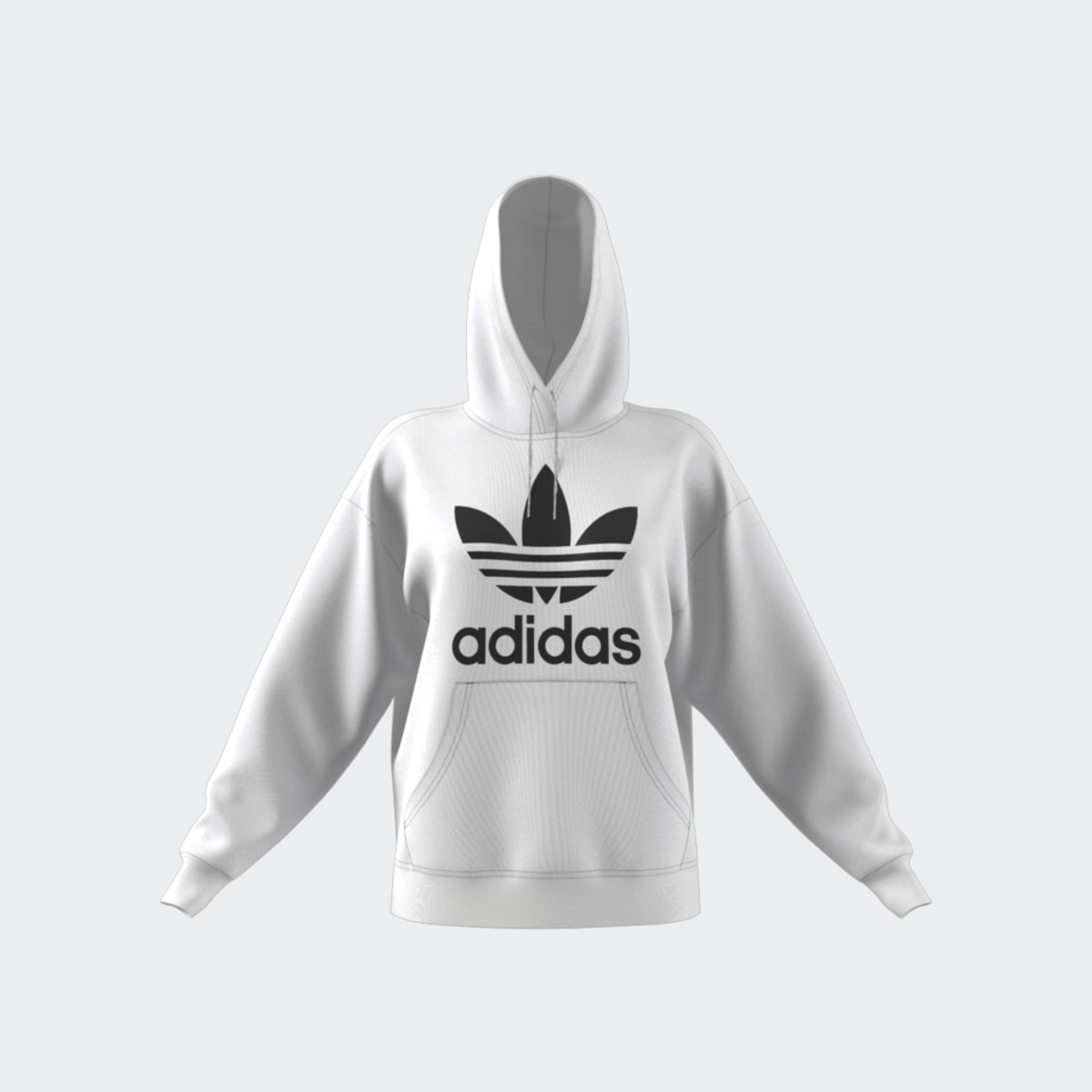 DUKS  ADIDAS ADICOLOR TREFOIL HOODIE W 