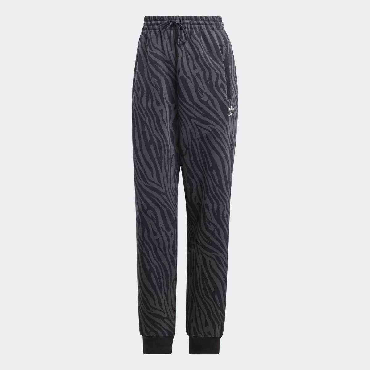 D.DEO ADIDAS ALLOVER ZEBRA ANIMAL PRINT ESSENTIALS W