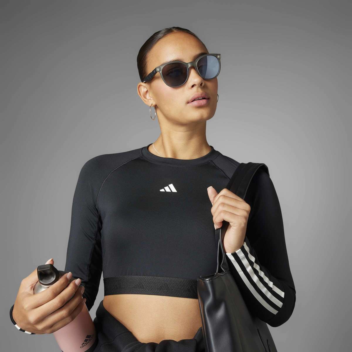 MAJICA ADIDAS HYGLM CRO LS W 