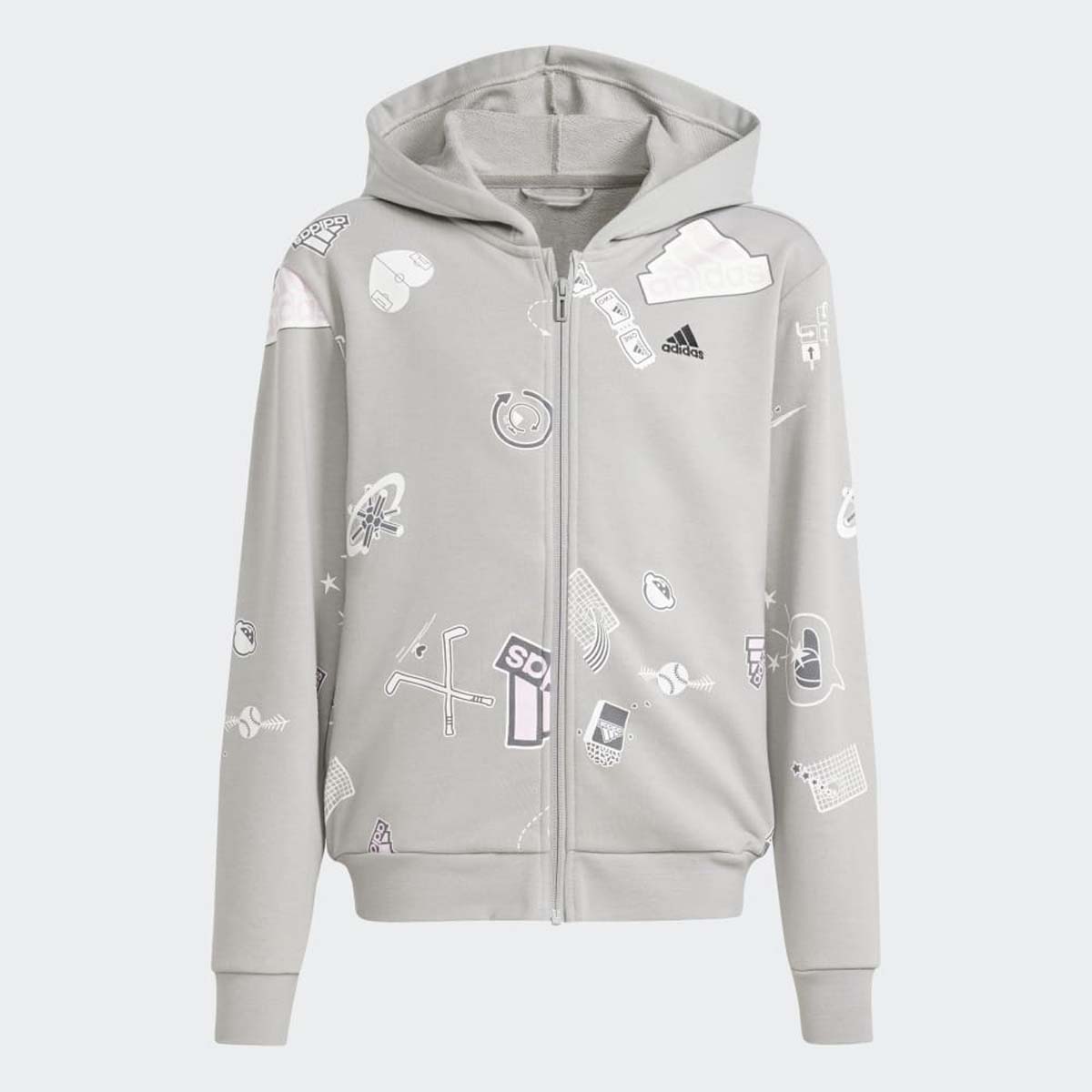 DUKS ADIDAS J BLUV ZIP HD BG 