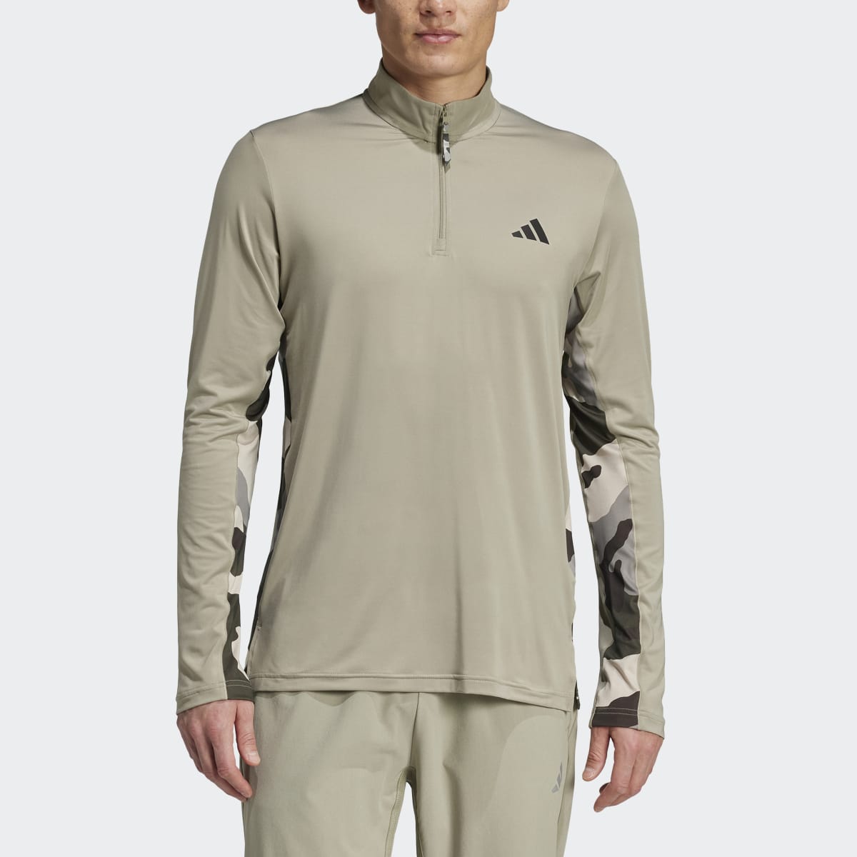 DUKS ADIDAS CAMO 1/4ZIP M 