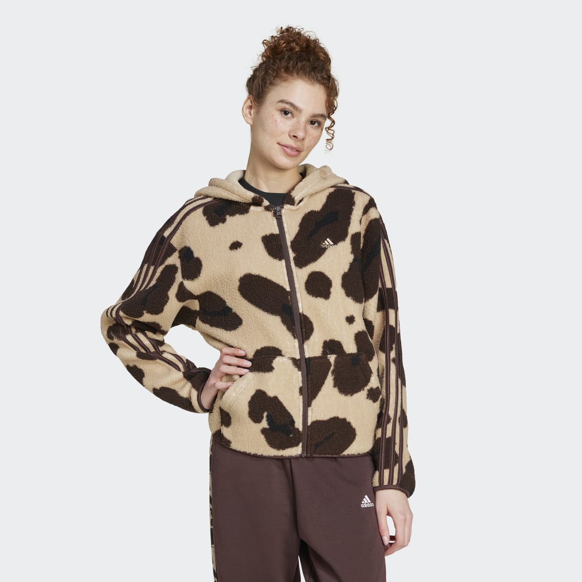 DUKS ADIDAS W ANML 3S FZ HD W