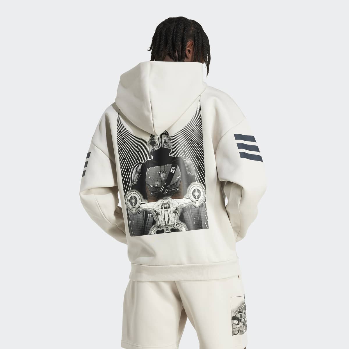 DUKS ADIDAS M SW TM HDY M 