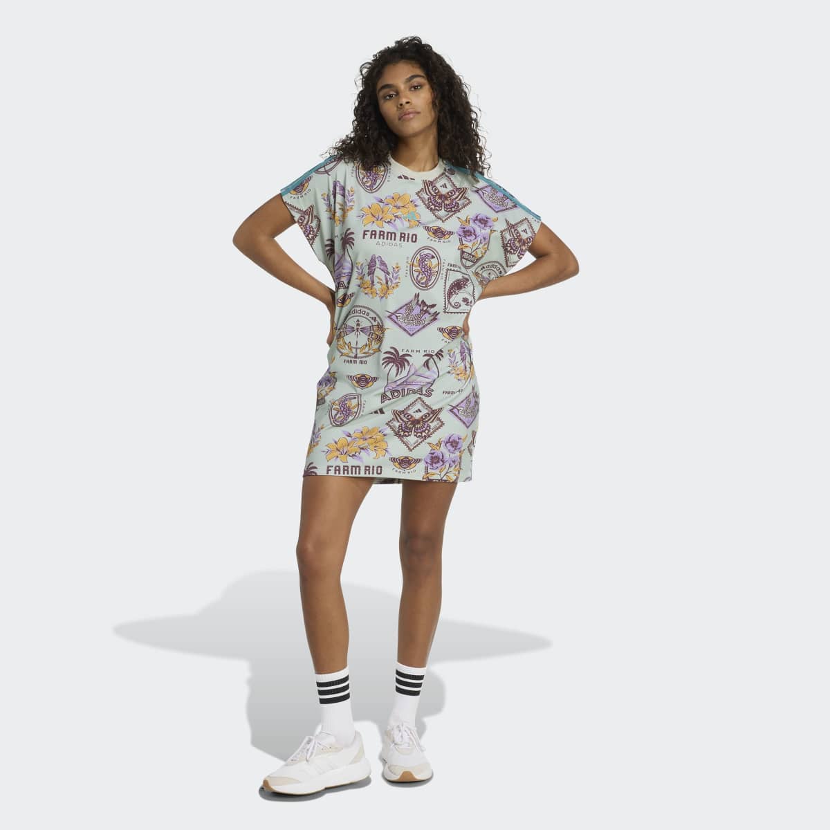 HALJINA ADIDAS FARM T DRESS W