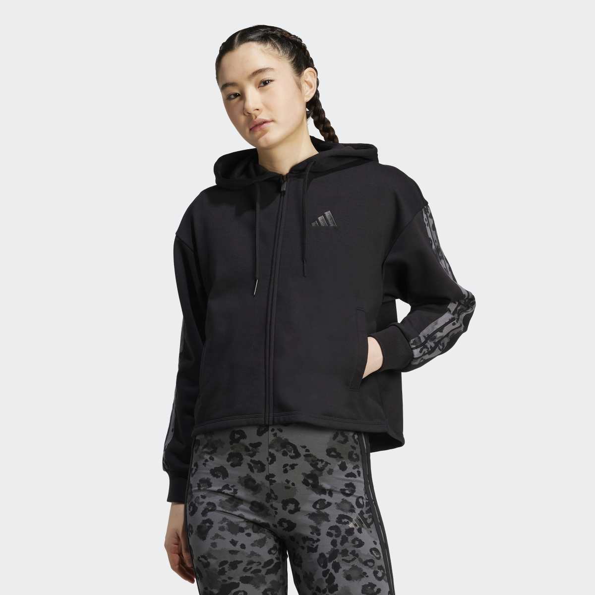 DUKS ADIDAS W AOP FT FZ W 