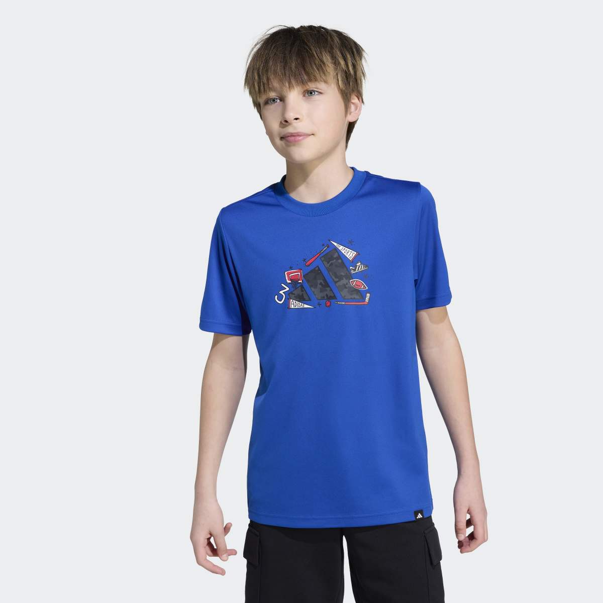 MAJICA ADIDAS J CAMO TRAIN T BG