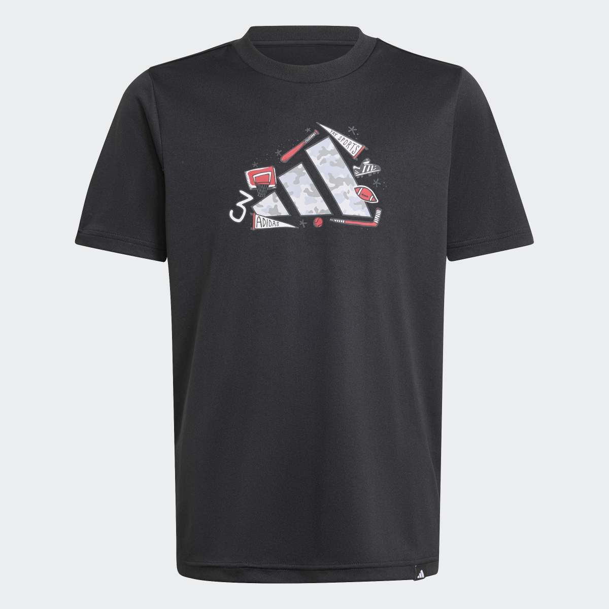 MAJICA ADIDAS J CAMO TRAIN T BG 