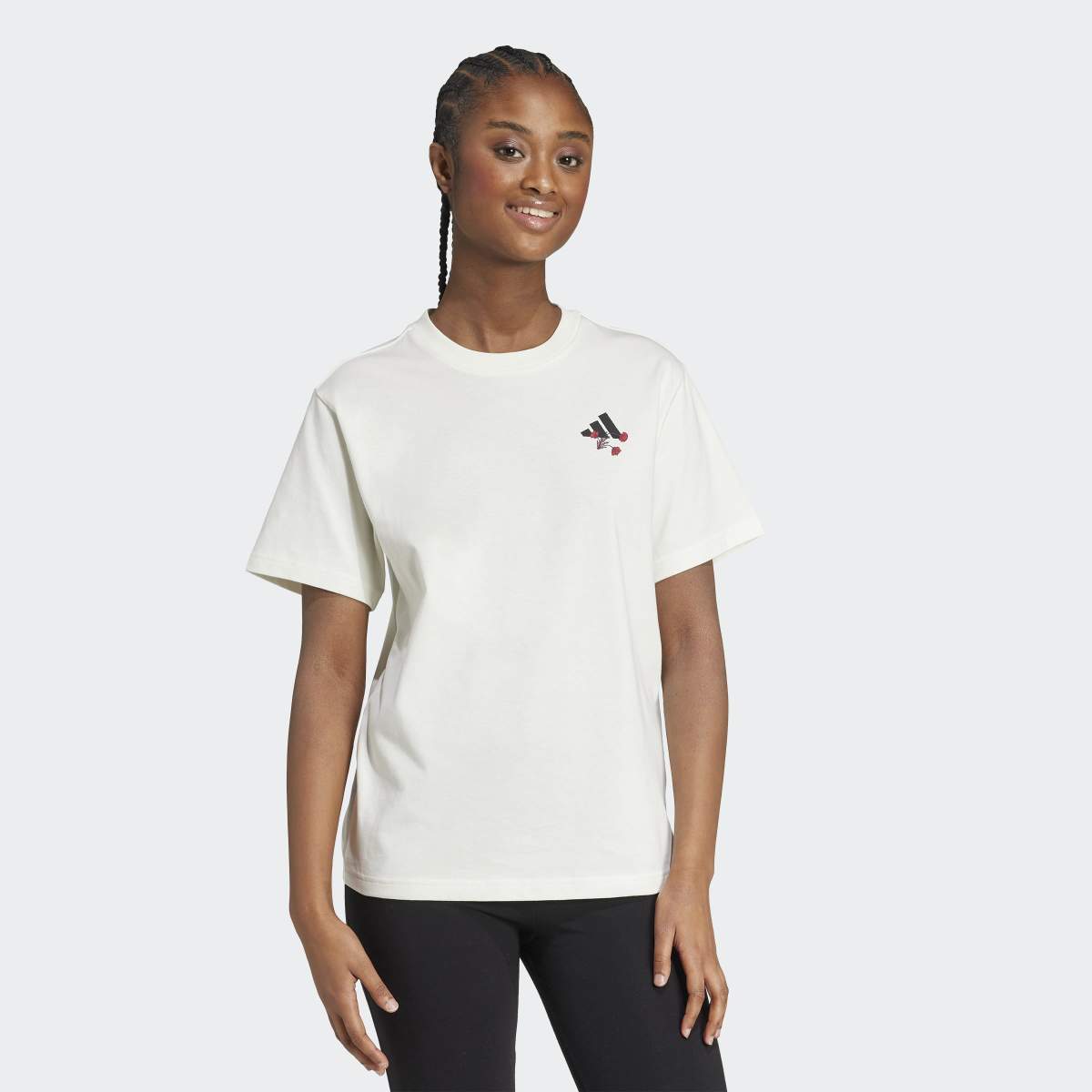 MAJICA ADIDAS FLORAL TEE W 