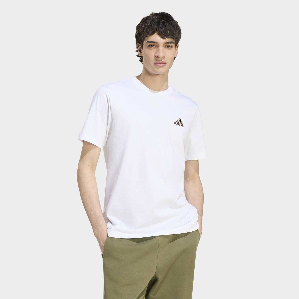 MAJICA ADIDAS M CAMO EMB LG T M