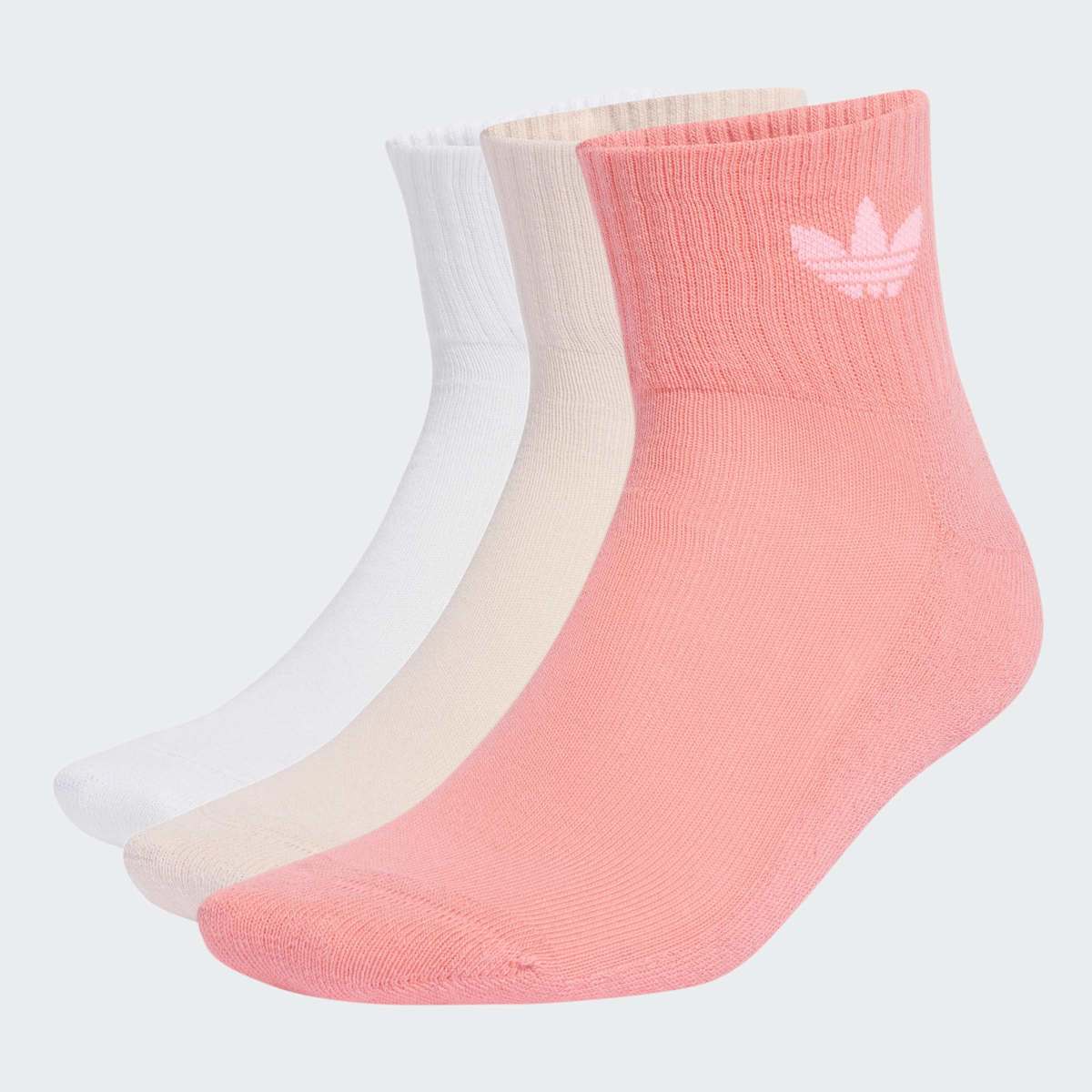 CARAPE ADIDAS 1/4 SOCKS 3P W