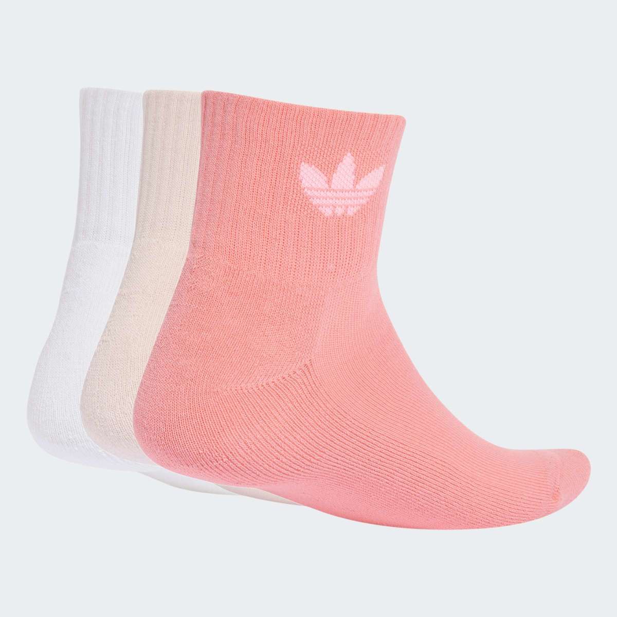CARAPE ADIDAS 1/4 SOCKS 3P W