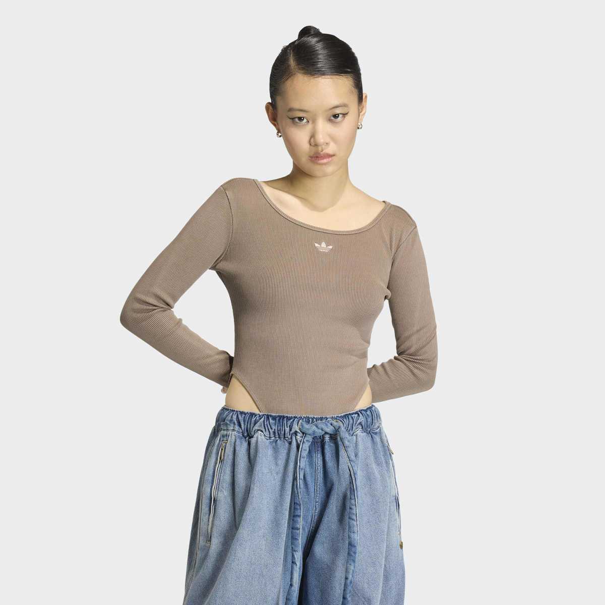 BODI ADIDAS ESS RIB LS BODY W 