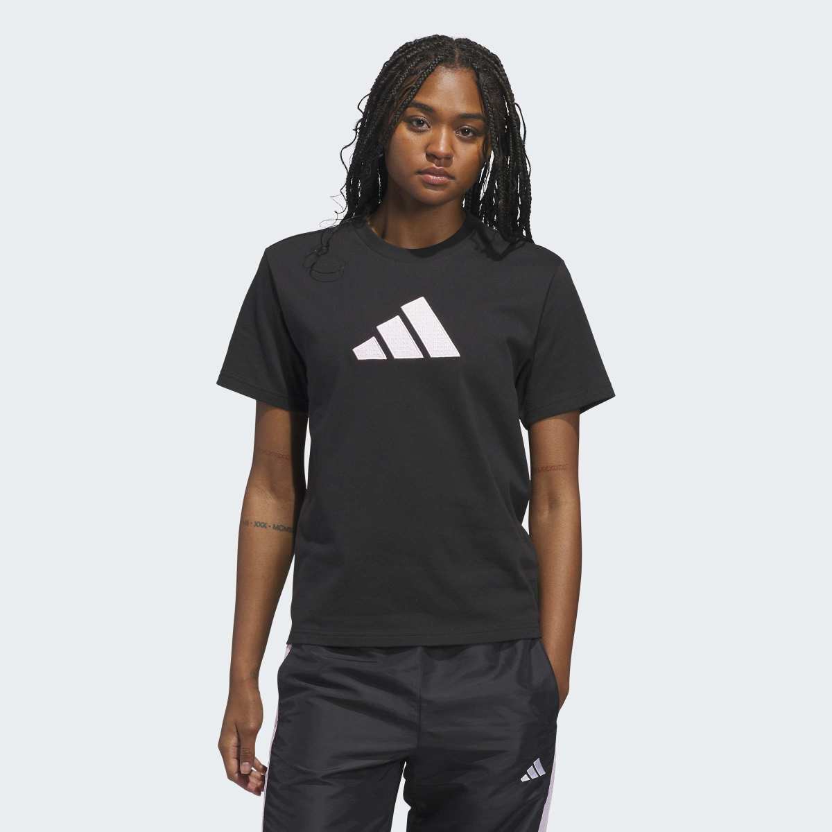 MAJICA ADIDAS W SC GINGHAM T W 