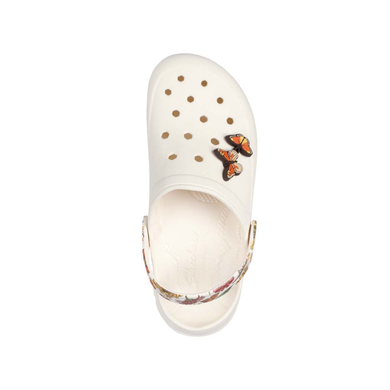 PAPUCE SKECHERS FOAMIES: ARCH FIT FOOTSTEPS - FLUTTER W 