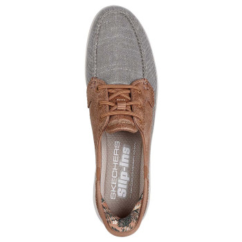 MOKASINE SKECHERS ON-THE-GO FLEX - COASTAL SKY W 