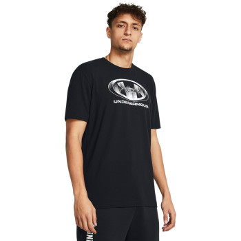 MAJICA UNDER ARMOUR UA M GLITCH LOGO 60/40S SS M