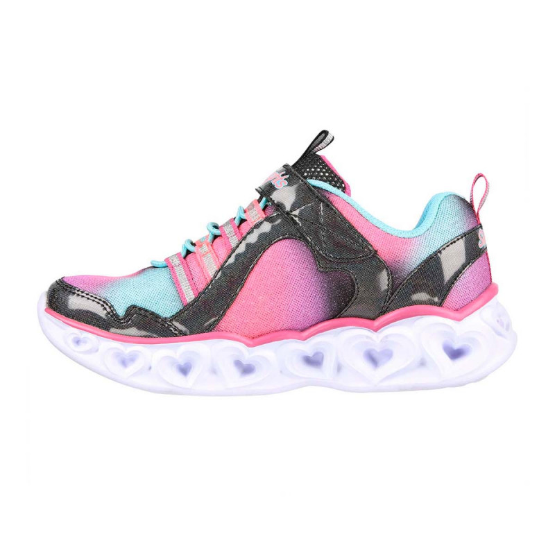 PATIKE SKECHERS HEART LIGHTS - RAINB G 