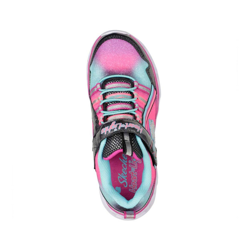 PATIKE SKECHERS HEART LIGHTS - RAINB G 