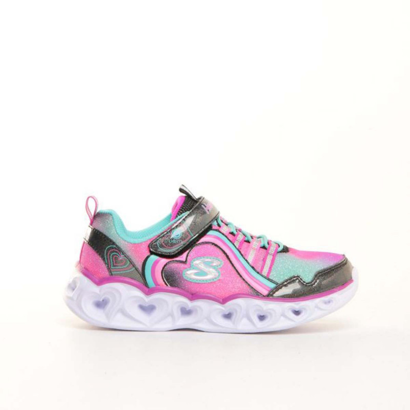 PATIKE SKECHERS HEART LIGHTS - RAINB G 