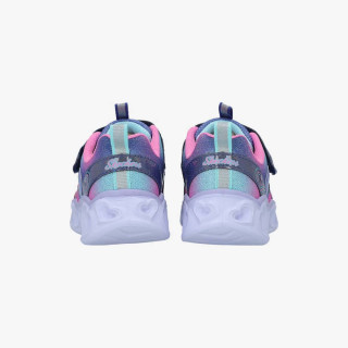 PATIKE SKECHERS HEART LIGHTS - RAINB G 