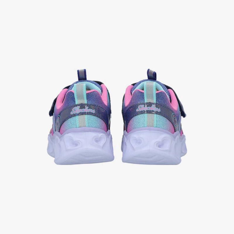 PATIKE SKECHERS HEART LIGHTS - RAINB G 