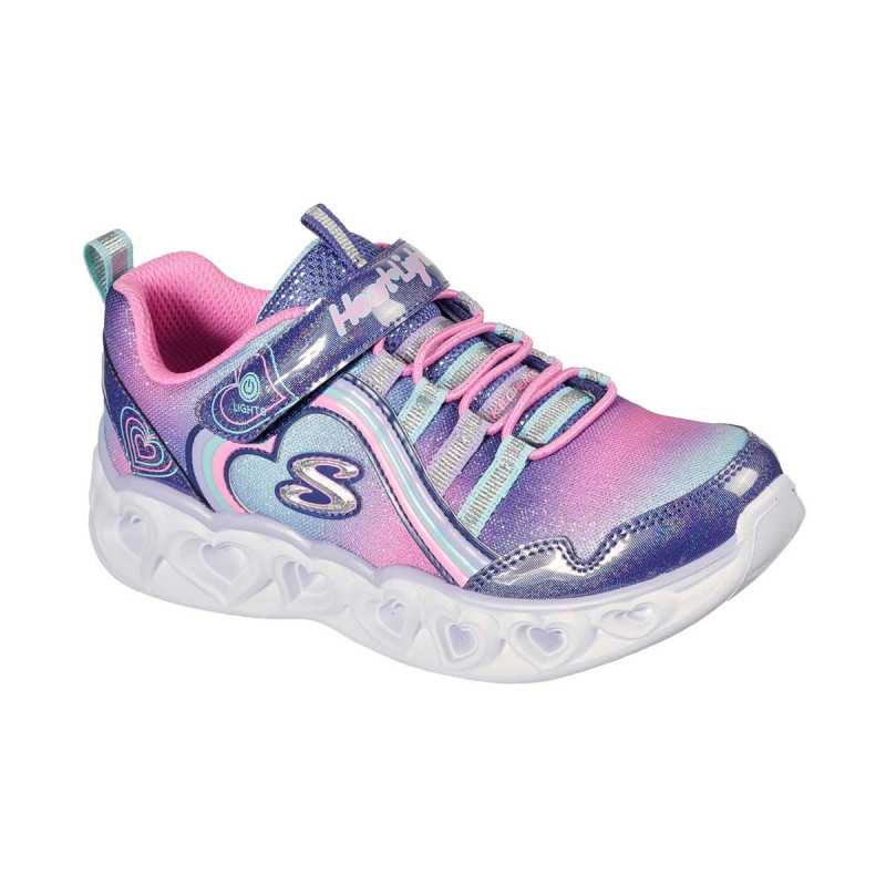 PATIKE SKECHERS HEART LIGHTS - RAINB G 