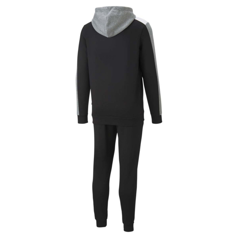 TRENERKA PUMA ESS+ HOODED COLORBLOCK S 