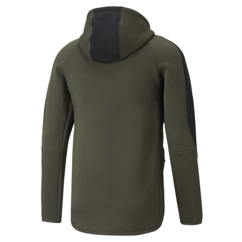 DUKS PUMA EVOSTRIPE FULL-ZIP HOODIE M 