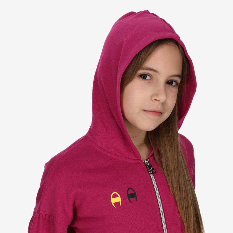 DUKS CHAMPION GIRLS CUTE FULL ZIP HOOD 