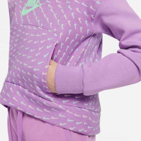 DUKS NIKE G NSW FLC AOP HOODIE GG 