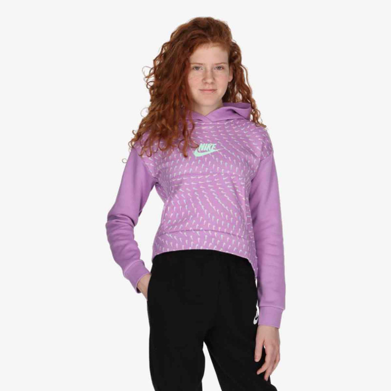 DUKS NIKE G NSW FLC AOP HOODIE GG 