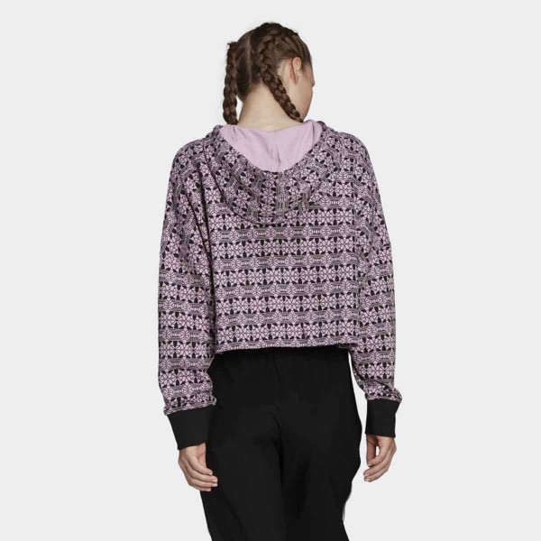 DUKS ADIDAS AOP HOODIE (CR) W 