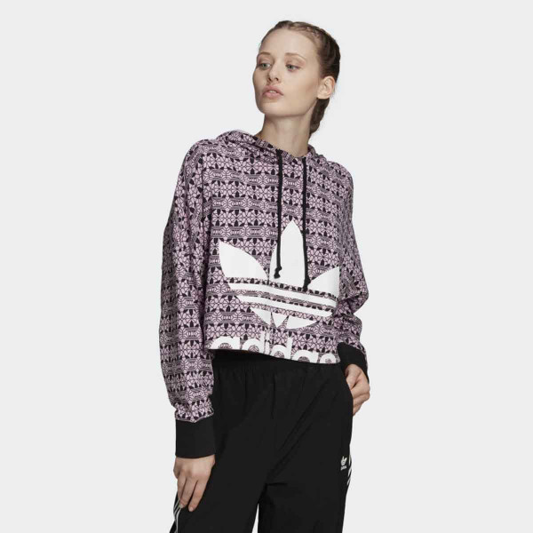 DUKS ADIDAS AOP HOODIE (CR) W 