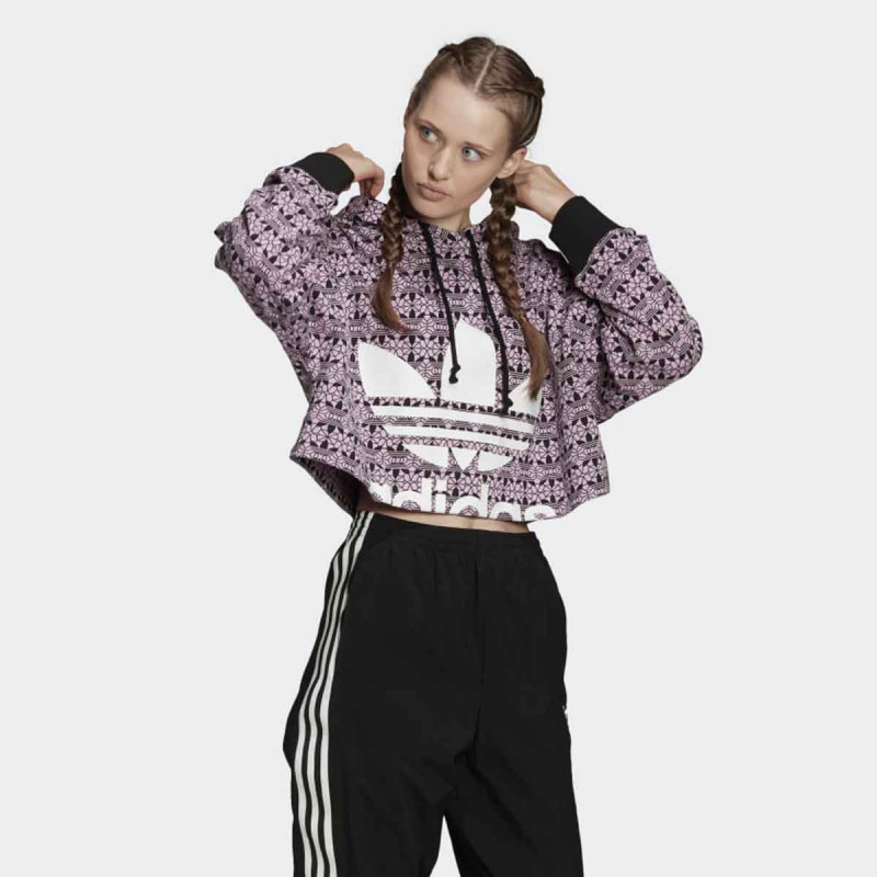 DUKS ADIDAS AOP HOODIE (CR) W 